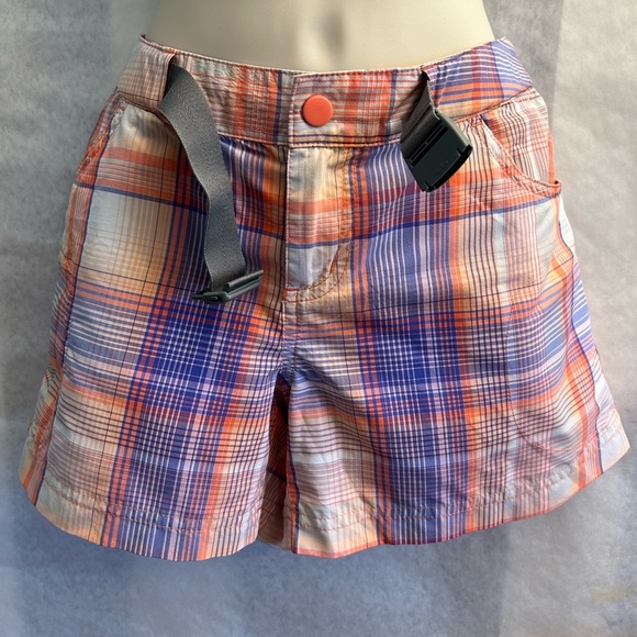 Columbia Cross on Over II belted shorts UPF50 sun protection shorts Sz-6. K18 - Picture 4 of 9